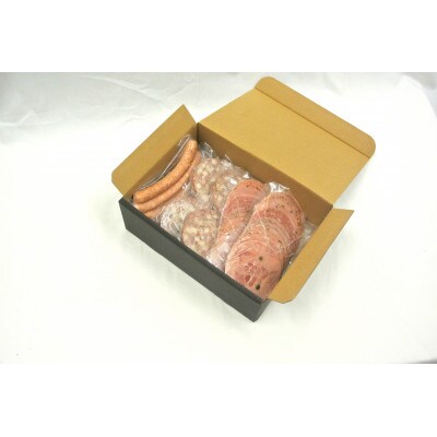 熊本県産ドイツ製法自家製スライスソーセージ&ポテト入り焼きソーセージ詰合せ(津奈木町)