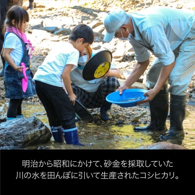 R7年産 秘境の地の砂金米 岩船産コシヒカリ 精米5kg(5kg×1袋)