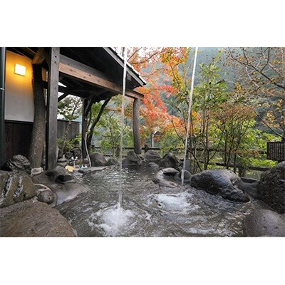 【杖立温泉 米屋別荘】露天風呂付離れおひとり様宿泊券