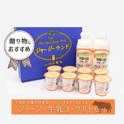 【阿蘇小国ジャージー牛乳】ヨーグルトセット(YS-2)/JA阿蘇小国郷