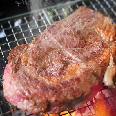 金のジャージー牛　ロースステーキ400g(阿蘇の肉ソース付き)