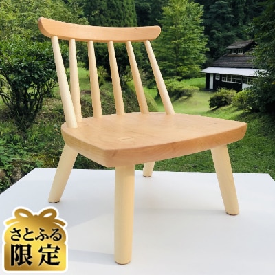 【さとふる限定】本物の木の手触りを。家具職人が一脚一脚丁寧に作った『 本格 』こども椅子