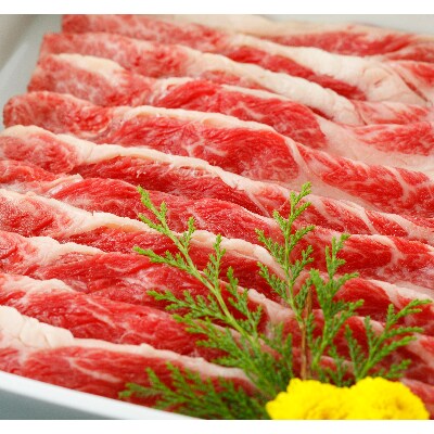 GI　くまもとあか牛　すきやき　500g(小国町)