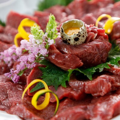 【数量限定】国産上赤身馬刺し500g