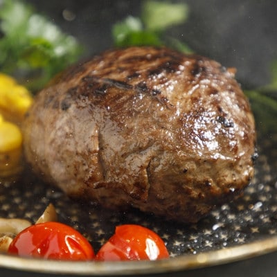 黒毛和牛ダブルビーフハンバーグ　約180g×6個(小国町)