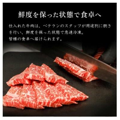 GI　くまもとあか牛　特選焼肉　500g(小国町)