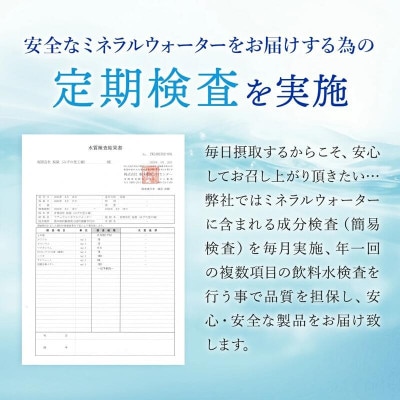 【毎月定期便】阿蘇小国郷が育む天然のシリカ水「サクラシリカ」500ml×24本(小国町)全2回