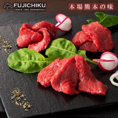 【熊本と畜】ふじ馬刺し 厳選6種 詰め合わせ 計450g