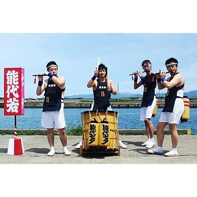 能代七夕ばやし演奏