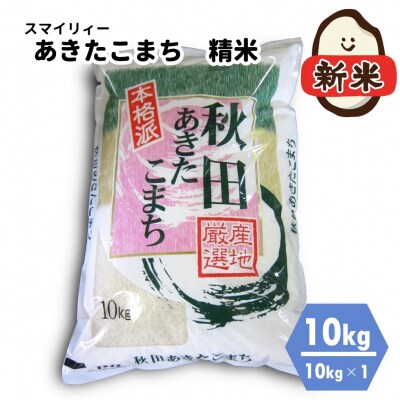 【令和4年産新米】あきたこまち 精米 10kg 秋田県 能代市産