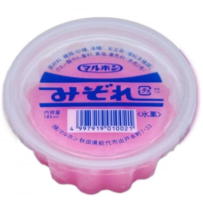 能代名物 マルホンの「みぞれ」24個 カップアイス[No.5335-0111]