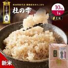 新米 令和7年産  玄米 あきたこまち 杜の雫 10kg 1袋 [No.5335-0207]