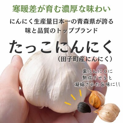 田子(たっこ)熟成黒にんにく90g×3(青森県田子町産にんにく使用)