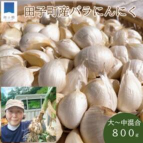 青森県田子町産バラにんにく(大・中サイズ混合) 800g