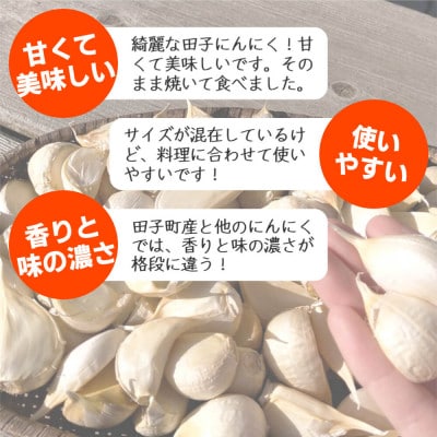 令和6年産新物!田子町産バラにんにく(大～中サイズ混合)1kg