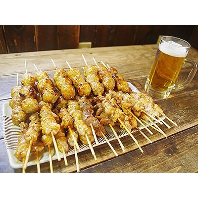 国産鶏肉　あべどり　焼きとり39本【つくね串+バラエティーセット】