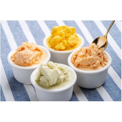 美幌高校発! BEAUTY HILL ICE CREAM(アスパラ・トマト・かぼちゃ・人参)セット