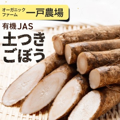 美幌町産・有機JAS 土つきごぼう　10kg