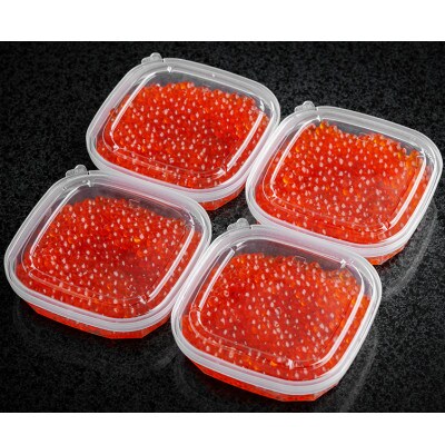 北海道オホーツク産 鱒いくら特製醤油漬け 合計400g(100g×4パック)