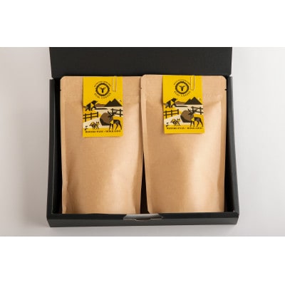 STAG COFFEEオリジナルブレンド豆　中挽き100g×2個セット