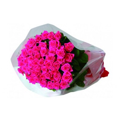 生産者直送!バラの花束(お任せ同系色50本)