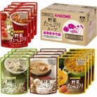 カゴメ　野菜たっぷりスープ　4種　計16食セット[保存食・備蓄・長期保存・ギフト・贈答]