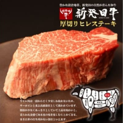 新発田牛 牛肉 ヒレ 1.6kg(200g×8枚)