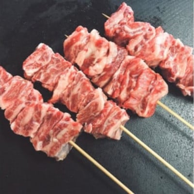 新発田牛 牛串焼き用肉(100g×4本)