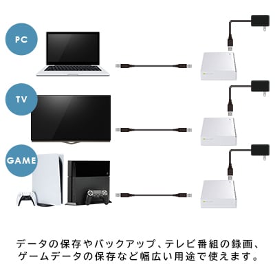 ロジテック ハードディスク(HDD) 6TB スタンダードタイプ/白/LHD-EN60U3WSWH