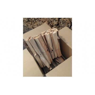 信州伊那谷産松の薪(焚き付け用)25キロ相当×2箱