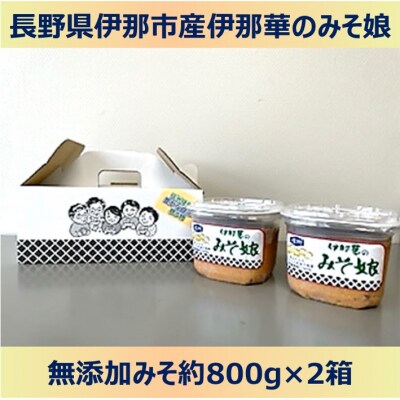 伊那華のみそ娘　みそ　800g×2個セット
