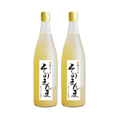 飲む梨!! 信州産 南水梨 100%そのまんま梨ジュース 2本入 