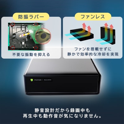  ロジテック WD Red plus搭載 外付けHDD LHD-ENA020U3WR 069-12