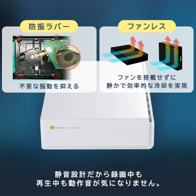 ロジテック WD Red plus搭載 外付けHDD LHD-ENA040U3WRH 098-02