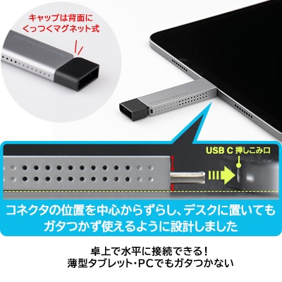  ロジテック スティック型 外付け SSD ソフト付き LMD-SPDH100UCS 072-01