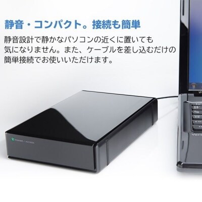 【051-03】ロジテック ハードディスク 2TB スタンダードタイプ/LHD-EN2000U3WS