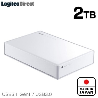 【051-04】ロジテック ハードディスク 2TB スタンダードモデル/LHD-EN20U3WSWH