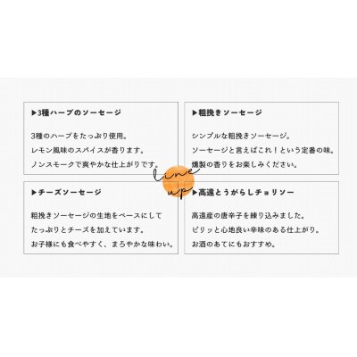 BUTCHER　ソーセージとベーコンブロックの詰め合わせ