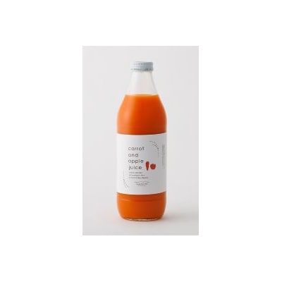 長野伊那谷　carrot　and　apple　juice 1000ml×2本セット　