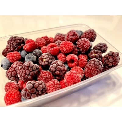 信州伊那産　冷凍ミックスベリー1kg(国産ベリー3種:ラズベリー・ブラックベリー・ブルーベリー)