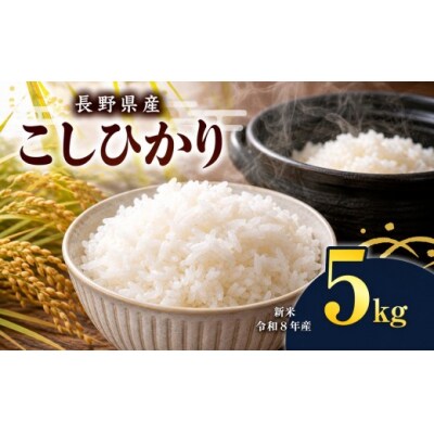 令和8年産　伊那市産コシヒカリ　5kg