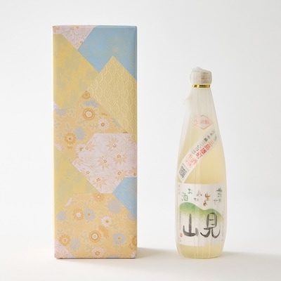 茨木で生まれたお酒　「見山」純米吟醸生酒720ml1本 箱入