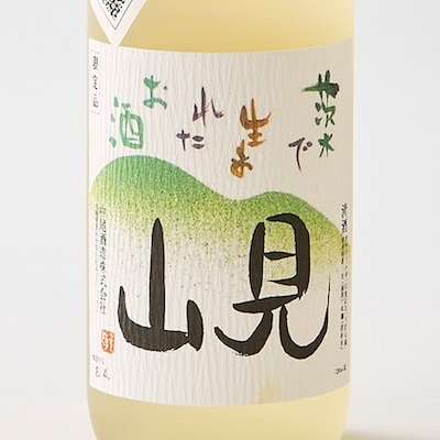 茨木で生まれたお酒　「見山」純米吟醸生酒720ml1本 箱入