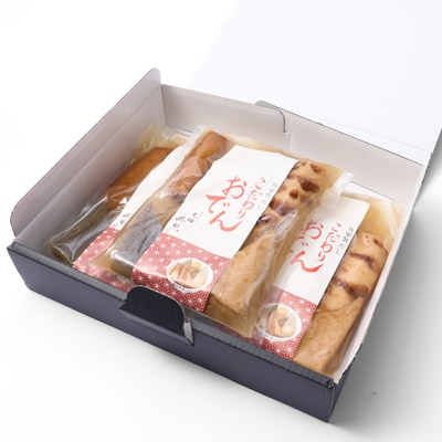 《3～6人前》藤熊　絶品の自家製だしおでん詰め合わせセット　(1～2人前/袋×3袋)
