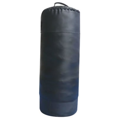 ワイルドフィットのタックルバッグ　ジム仕様　【黒】φ40×105cm