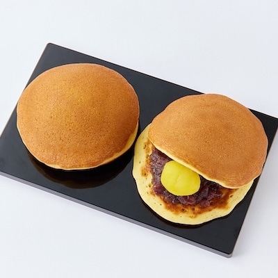 栗みかさ(バター入りの皮) 10ヶ入り　 別名『どらやき』もちもちが自慢!