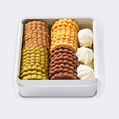 《冷蔵》ヴィーガン&グルテンフリークッキー缶  乳製品・卵・小麦粉不使用!ご褒美、お礼品にオススメ