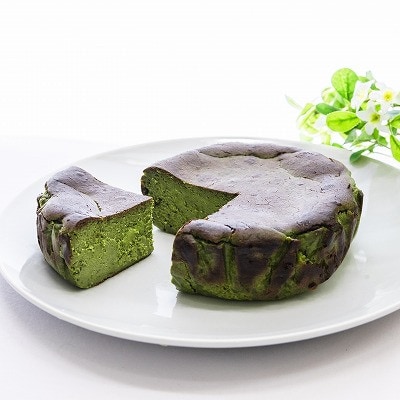 茨木バスクチーズケーキ　ホール　プレーン　抹茶