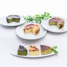 茨木バスクチーズケーキ　ホール　プレーン　抹茶　ピスタチオ