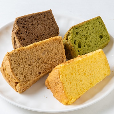 茨木バスクチーズケーキカップ6種類　茨木シフォンケーキ4種類
